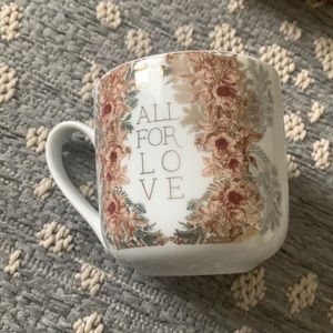 Papaya “All for Love” mug NEW